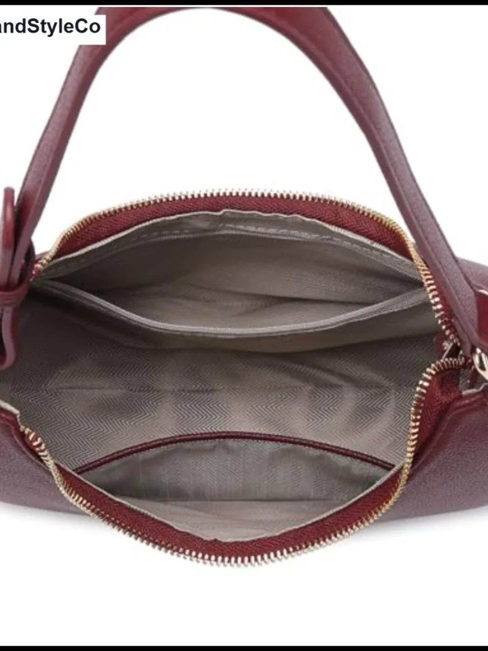 Crescent Hobo Shoulder Bag for Women PU Leather Cute Tote Purse Mini Clutch